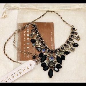 SORRELLI VERVAIN CRYSTAL STATEMENT NECKLACE NWT